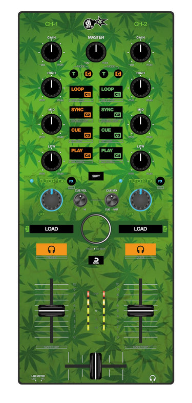Reloop Mixtour Skin Weedhead